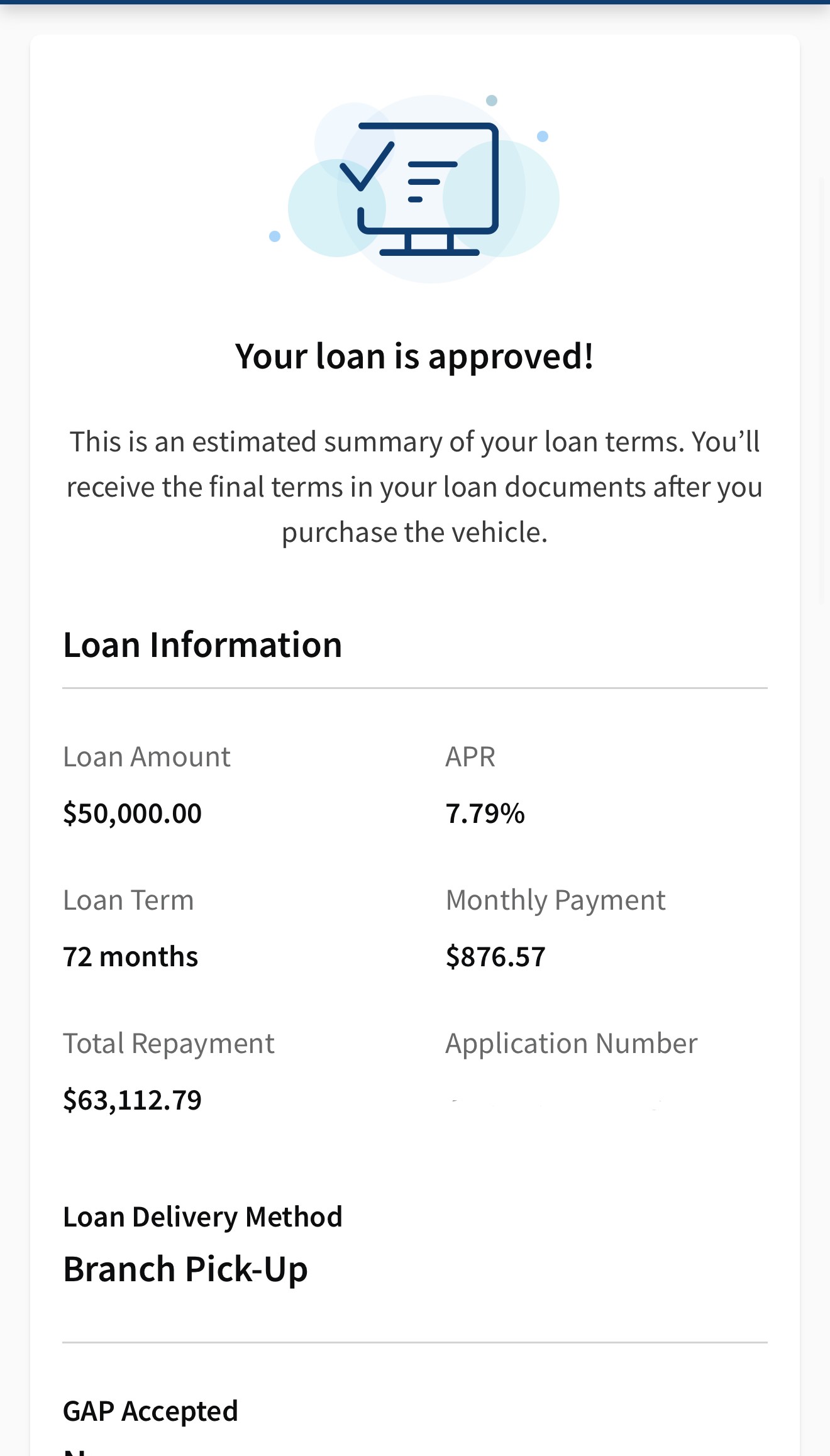 Client credit score result