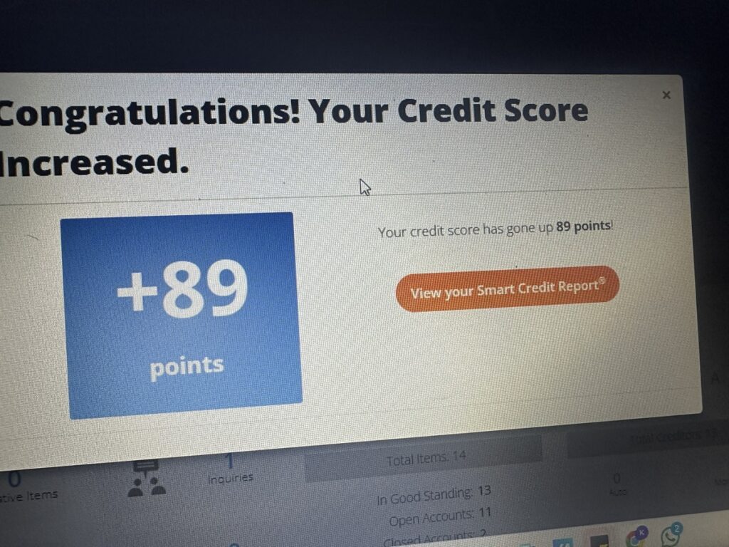 Client credit success story